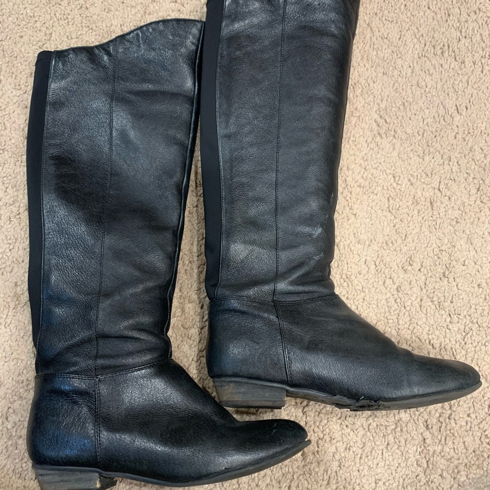 Steve Madden black riding boots